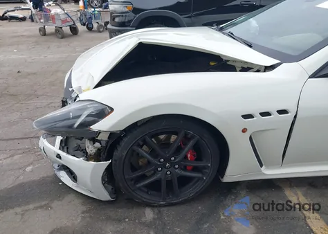 2013 Maserati Granturismo Sport из США, поврежденный, VIN ZAM45VMA4D0070945